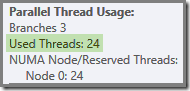 24 threads used